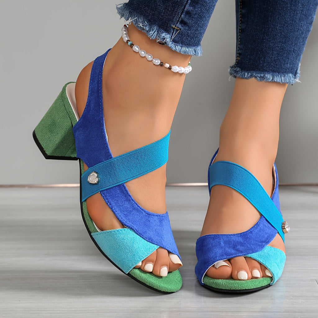 Linda™ | Tacones de bloque ortopédicos