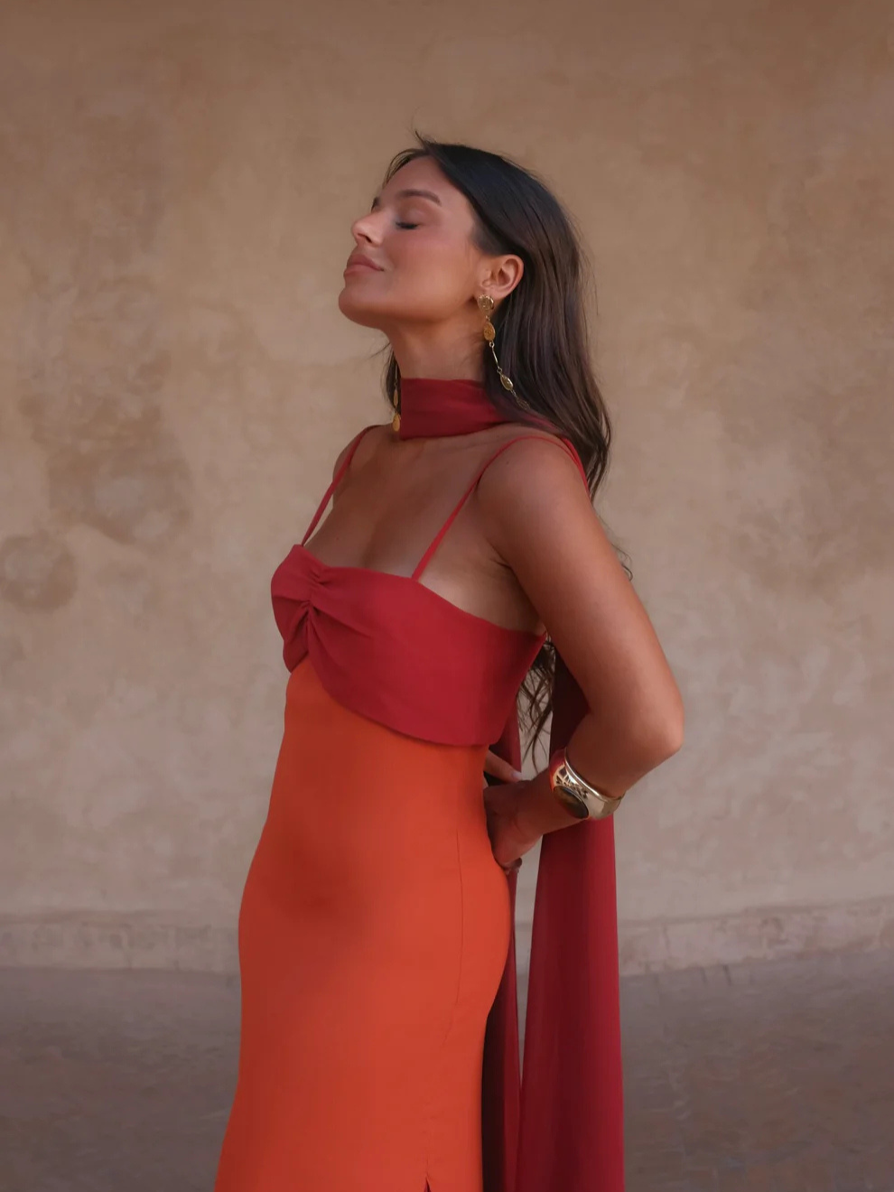 AZAHARA | Vestido Vintage con Espalda Descubierta