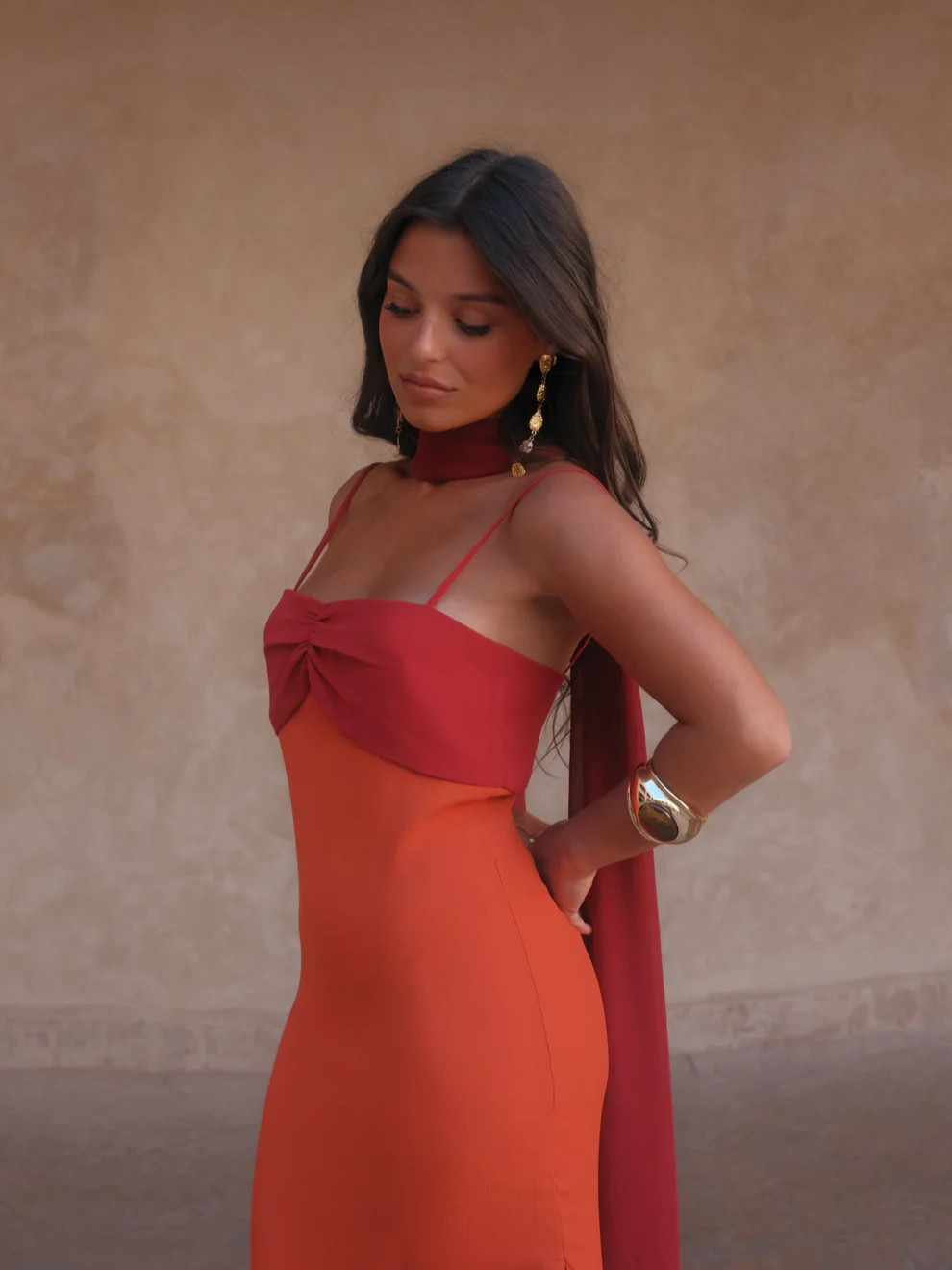 AZAHARA | Vestido Vintage con Espalda Descubierta