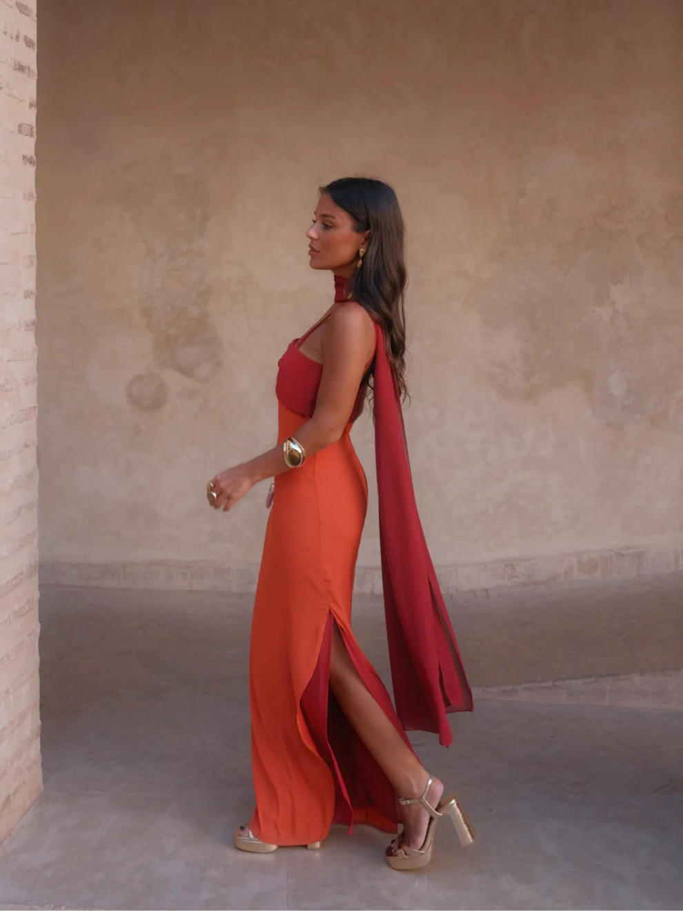 AZAHARA | Vestido Vintage con Espalda Descubierta