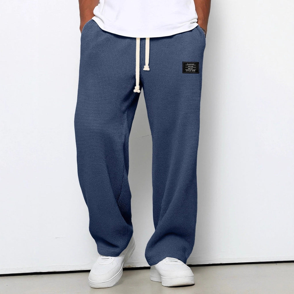 Pantalones de hombre de corte cómodo