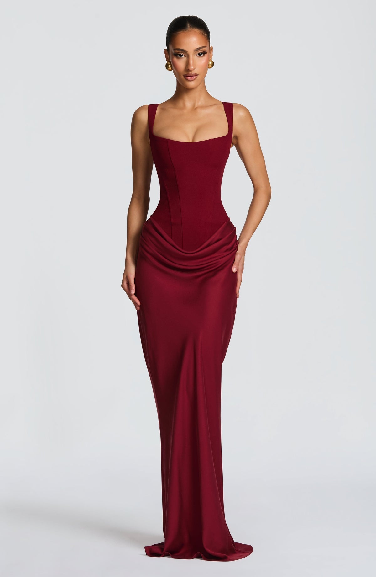 Helena | Vestido silueta reloj de arena