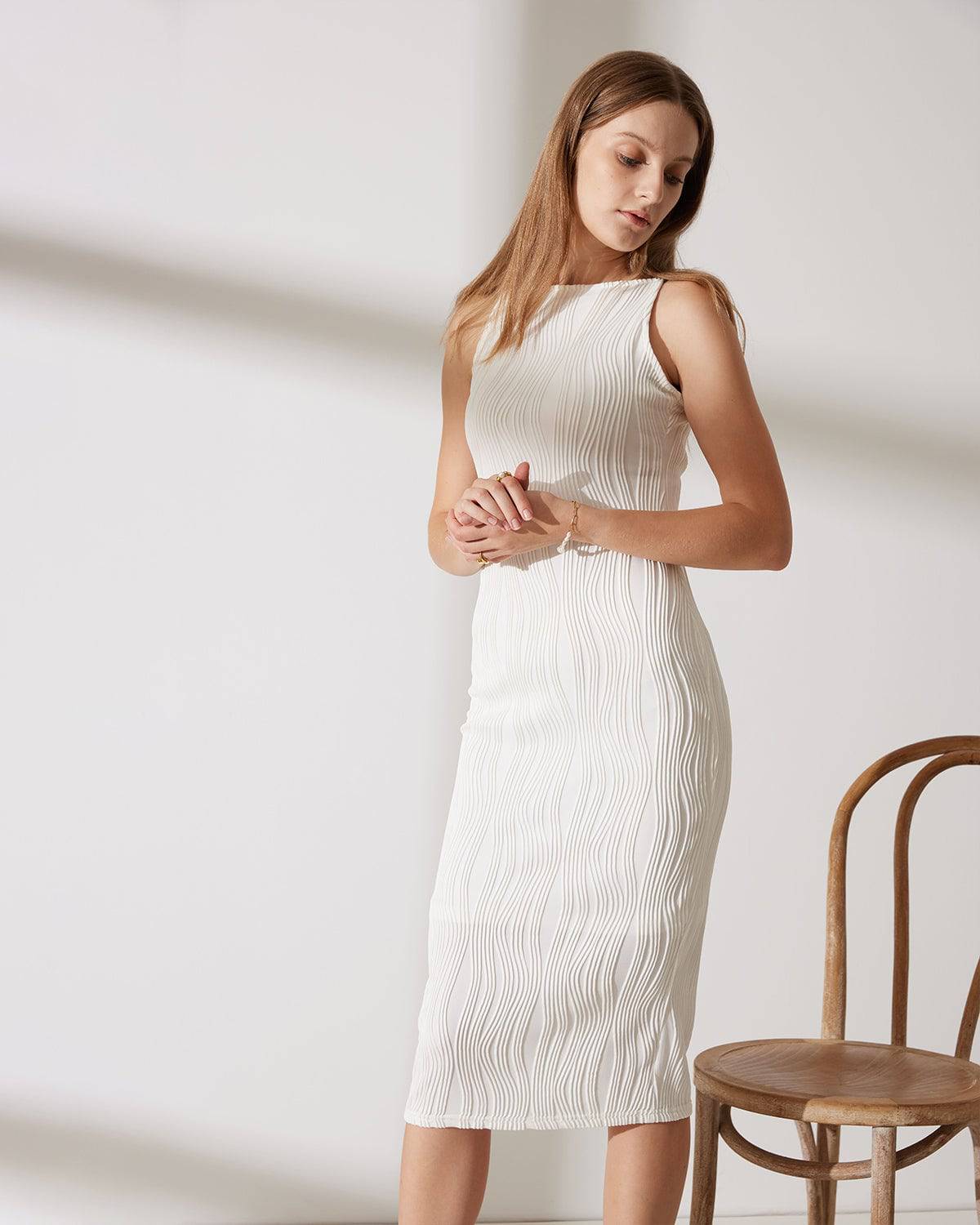 Festa | Vestido Sevilla Boutique textura ondulada