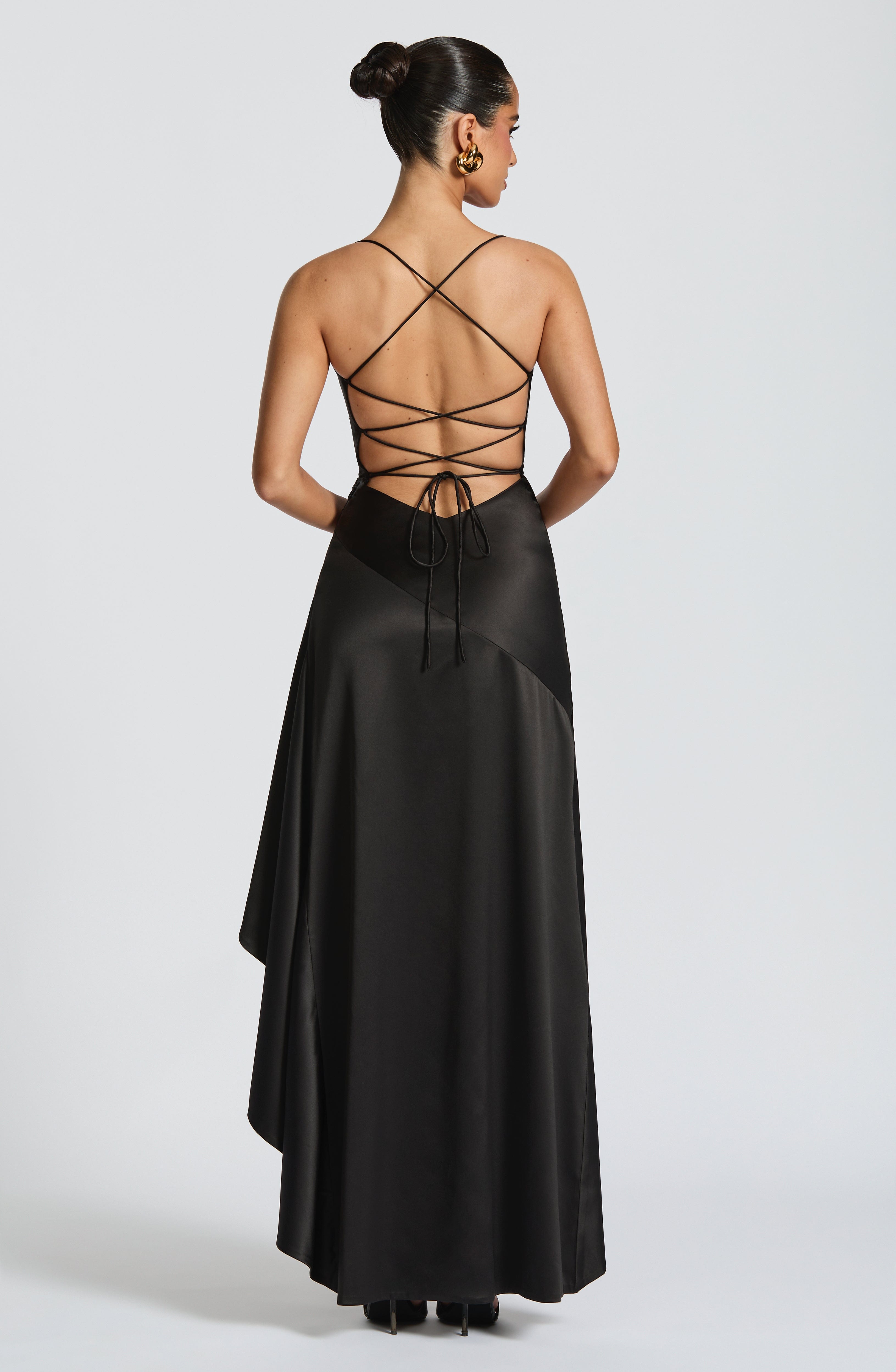 Samira | Vestido con volantes bajos